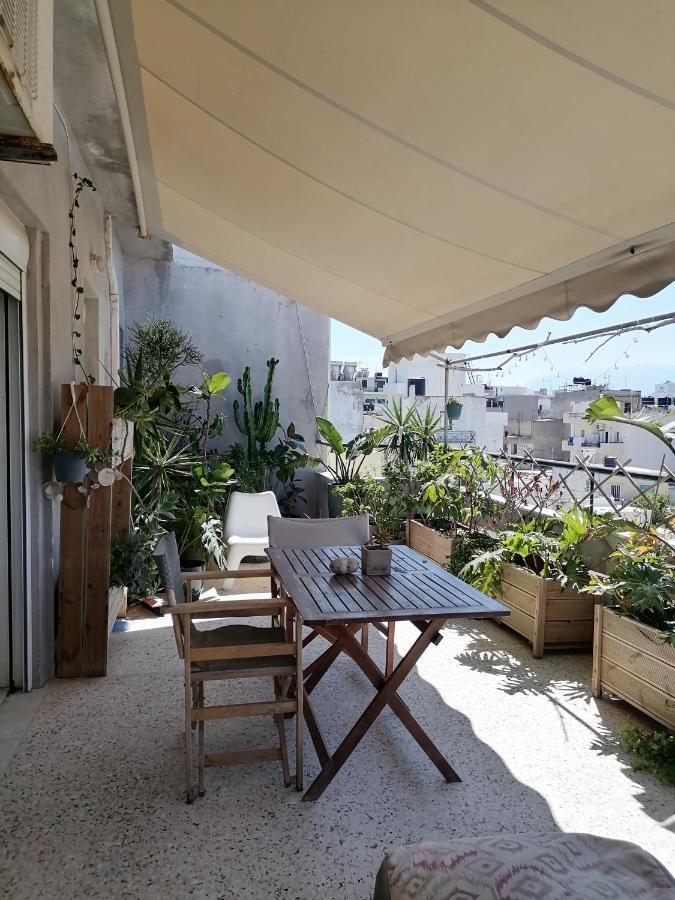 הרקליון Central Oasis Roof Flat מראה חיצוני תמונה