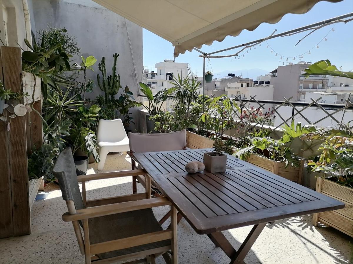 הרקליון Central Oasis Roof Flat מראה חיצוני תמונה